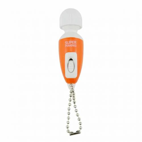Mini Magic Wand Massager - oranžový