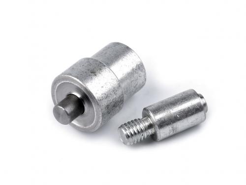 Piston k nýtování lesklých průchodek Ø8 mm, barva nikl