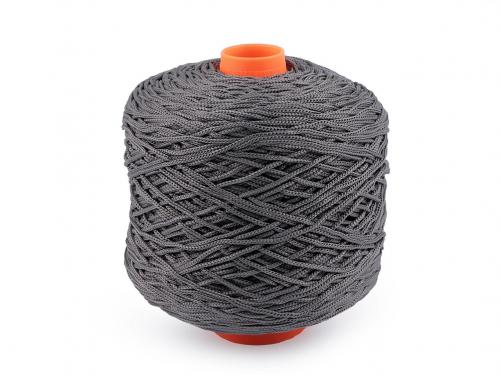 Pletací příze Thay, macrame 500 g, barva 10 (332) šedá