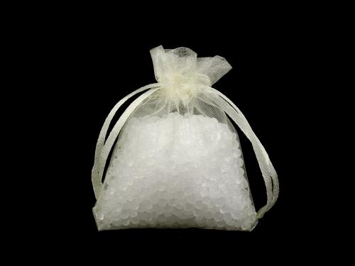 Dárkový pytlík 7x9 cm organza, barva 2 krémová světlá