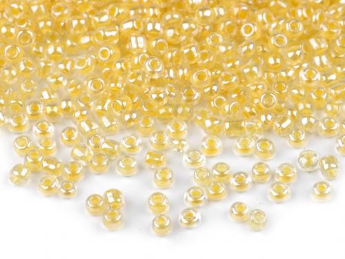 Rokajl 8/0 - 3 mm s průtahem, barva 2202 žlutá