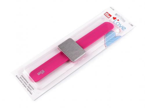 Magnetický jehelníček na ruku Prym, barva pink