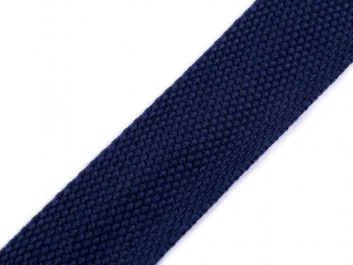 Popruh BA+PES šíře 32 mm, barva 9 (117) modrá tmavá