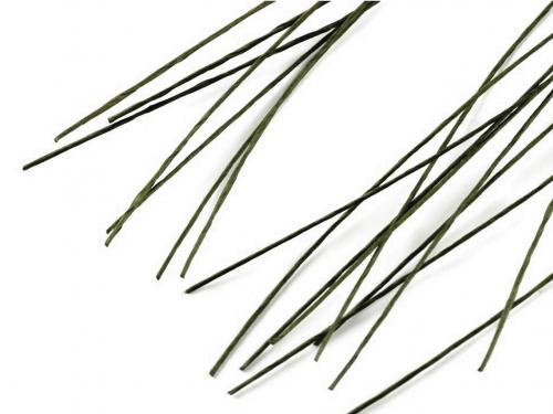 Floristický drát Ø1 mm délka 60 cm, barva zelená