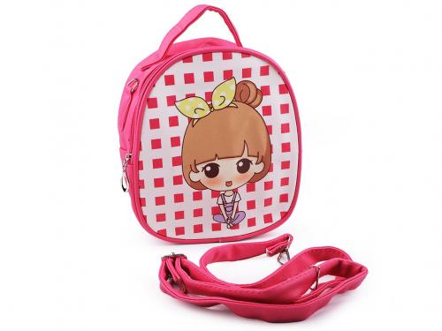Dětská kabelka crossbody 17x21 cm, barva 10 růžová
