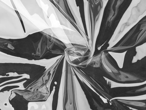 Fólie k šití transparentní PVC 0,3 mm, barva transparent