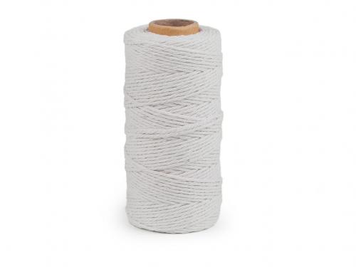 Bavlněná příze macrame / háčkovací, barva 10 režná světlá