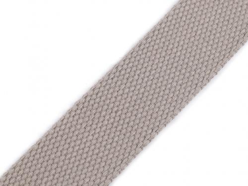 Popruh BA+PES šíře 32 mm, barva 7 (573) zelenošedá sv.
