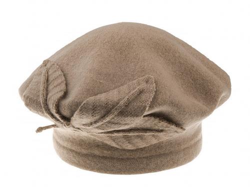 Dámský / dívčí baret Tonak 100% vlna, barva 2 232_0070763 béžová