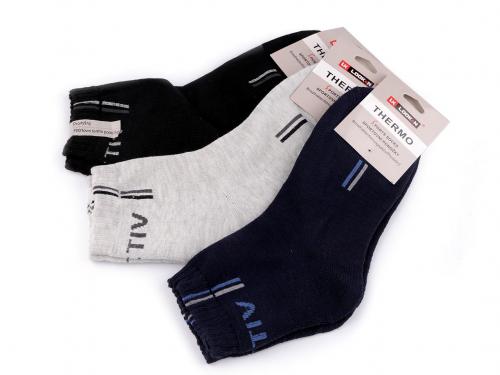 Pánské bavlněné ponožky thermo sportovní, barva 1 (vel. 39-42) mix