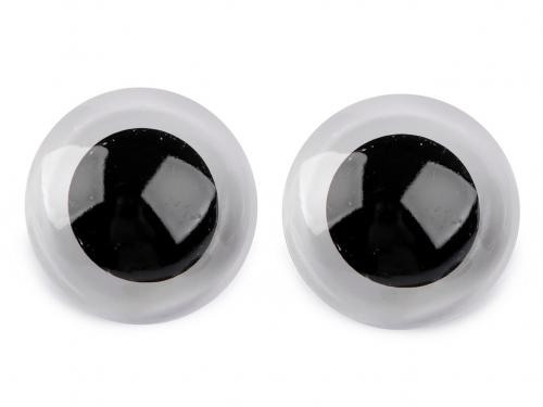 Oči velké s pojistkou Ø45 mm, barva 1 transparent