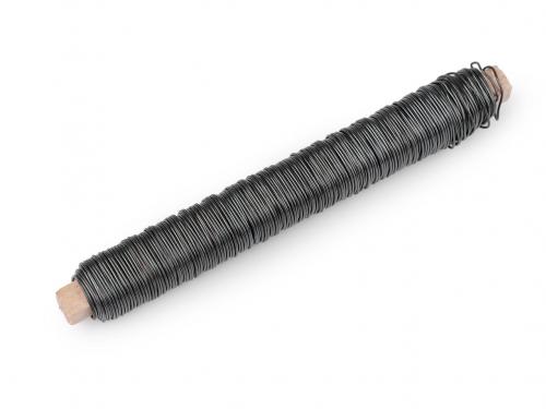 Vázací drát Ø0,65 mm 100 g, barva 1 šedá
