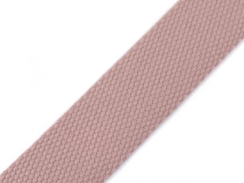 Popruh BA+PES šíře 32 mm, barva 2 (553) starorůžová tmavá