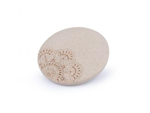 Knoflík mandala velikost 60