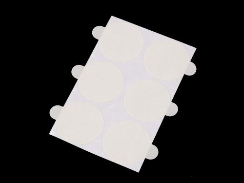 Oboustranně lepicí kolečka Stylefix Ø30 mm na textil, barva transparent