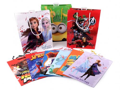 Dárková taška Disney celoroční, barva mix náhodných vzorů