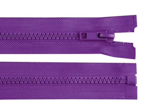 Prima-obchod Kostěný zip No 5 délka 75 cm bundový, barva 170 fialová purpura