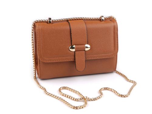 Prima-obchod Dámská kabelka crossbody 20x14 cm, barva 2 hnědá koňak
