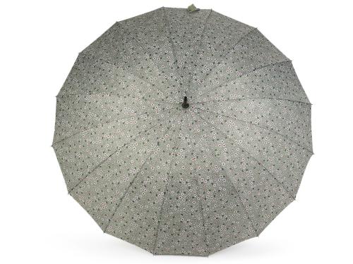 Prima-obchod Dámský vystřelovací deštník, barva 6 (89 cm) zelenkavá