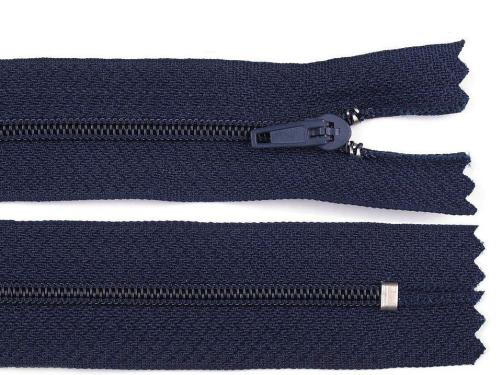 Prima-obchod Spirálový zip No 3 délka 50 cm pinlock, barva 330 modrá tmavá