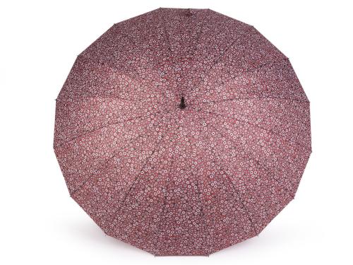 Prima-obchod Dámský vystřelovací deštník, barva 5 (89 cm) starorůžová sv.