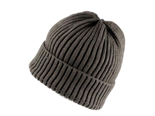 Prima-obchod Zimní čepice unisex, barva 2 šedá