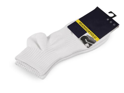 Prima-obchod Bavlněné antibakteriální ponožky unisex, barva 1 bílá