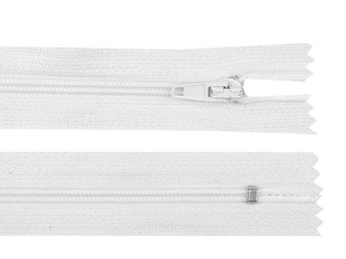 Prima-obchod Spirálový zip No 3 délka 25 cm pinlock, barva 101 bílá