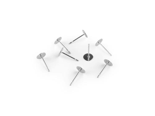 Prima-obchod Puzeta vlepovací Ø4; 6; 8 mm z nerezové oceli, barva 2 (6 mm) platina