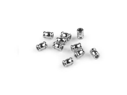 Prima-obchod Korálky mezidíly z nerezové oceli 5x7 mm, barva platina