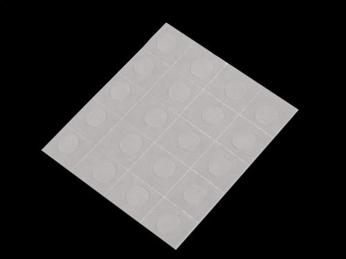 Prima-obchod Oboustranné gelové tečky, samolepicí Ø12 mm, barva transparent