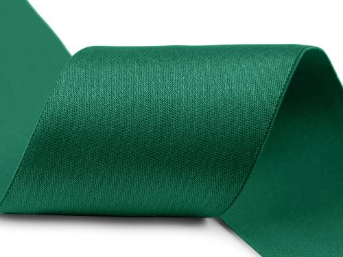 Prima-obchod Saténová pruženka šíře 50 mm, barva 14 zelená tmavá