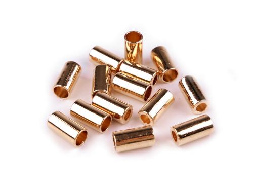 Prima-obchod Kovová koncovka na šňůru Ø3,5 mm, Ø5,5 mm, barva 2 (Ø3,5 mm) růžové zlato