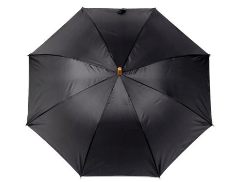 Prima-obchod Deštník vystřelovací unisex, barva 7 černá hnědá