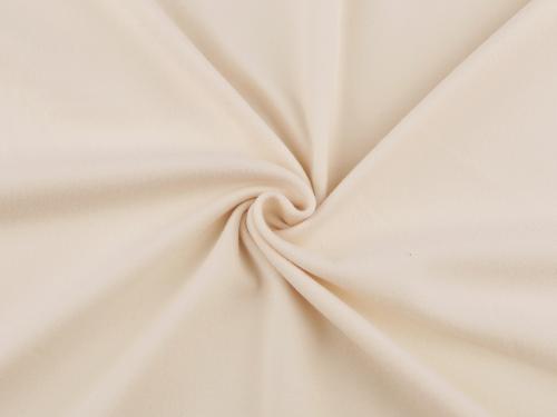 Prima-obchod Oděvní soft fleece, barva 2(43) (305 g/m²) krémová světlá