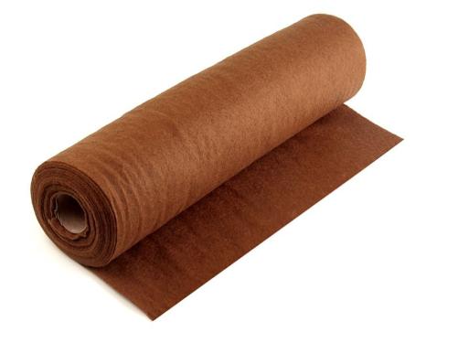 Prima-obchod Plsť / filc šíře 41 cm, barva 22 (F88) hnědá