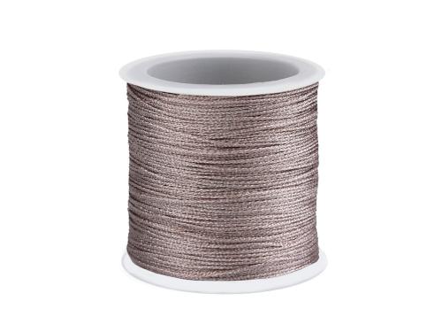 Prima-obchod Lurexová šňůra / briliantový motouz Ø0,3 mm vánoční, barva 3 pudrová světlá