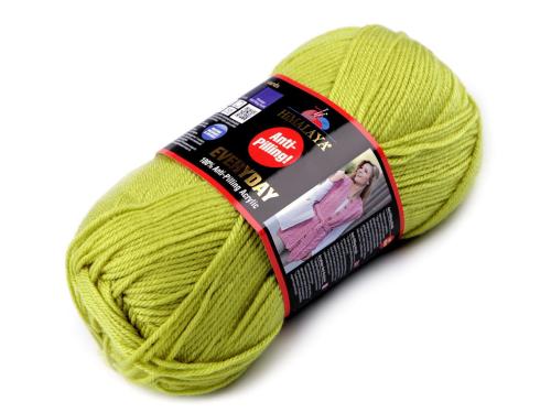 Prima-obchod Pletací příze Everyday 100 g, barva 17 (70069) zelená stepní