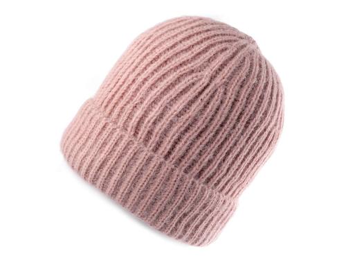 Prima-obchod Zimní čepice unisex, barva 2 pudrová