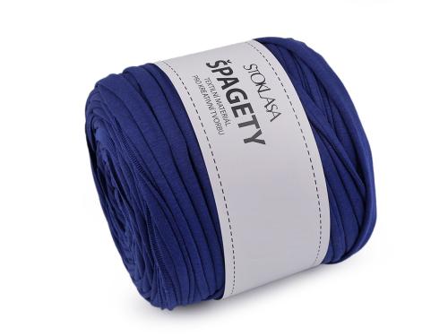 Prima-obchod Špagety / příze 550 g, barva 41 modrá kobaltová různé odstíny