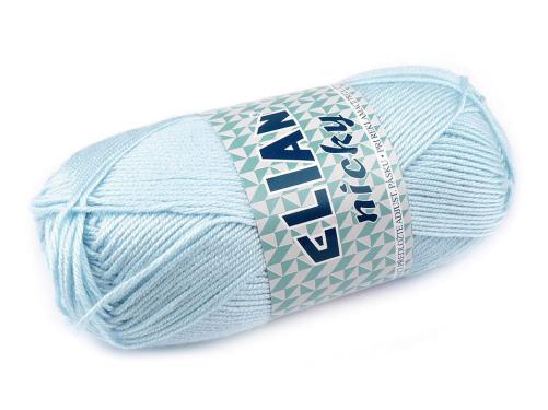 Prima-obchod Pletací příze Nicky 50 g, barva 19 (2586) modrá ledová