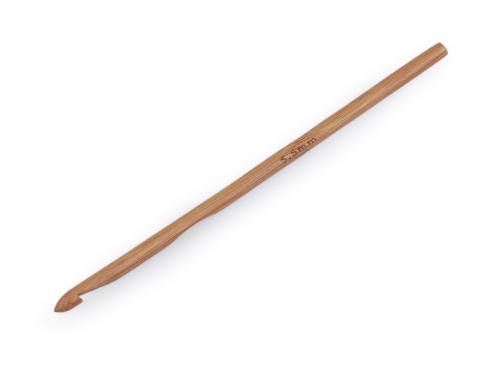 Prima-obchod Bambusový háček na háčkování vel. 3; 4; 4,5; 5; 5,5, barva 7 (5,5 mm) bambus tmavý