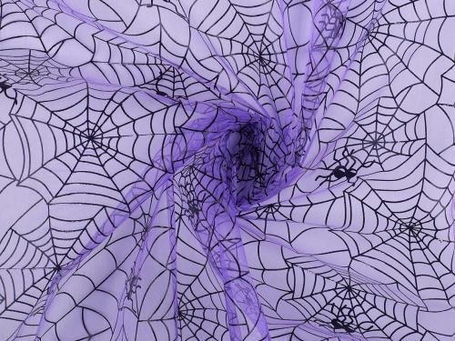 Prima-obchod Organza pavučina, barva 3 fialová