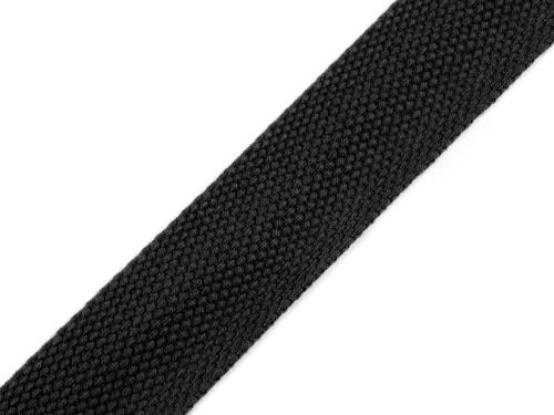 Prima-obchod Popruh BA+PES šíře 32 mm, barva 11 (580) černá