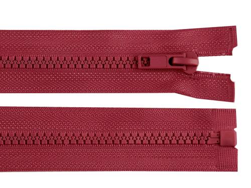Prima-obchod Kostěný zip No 5 délka 90 cm bundový, barva 178 bordó