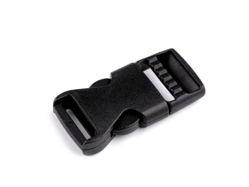 Prima-obchod Spona trojzubec šíře 15 mm, barva černá
