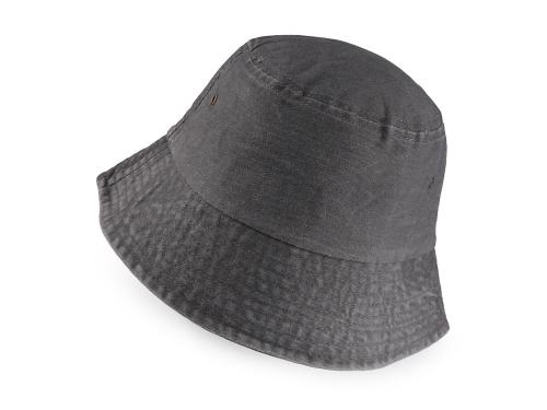 Prima-obchod Bavlněný letní klobouk unisex, barva 3 šedá