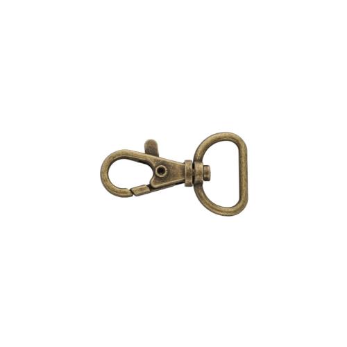 Prima-obchod Kovová karabina průvlek 20 mm staromosaz BREX, barva Staromosaz