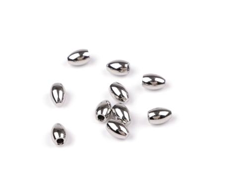 Prima-obchod Koncovka z nerezové oceli na šňůrku 5x7 mm, barva platina