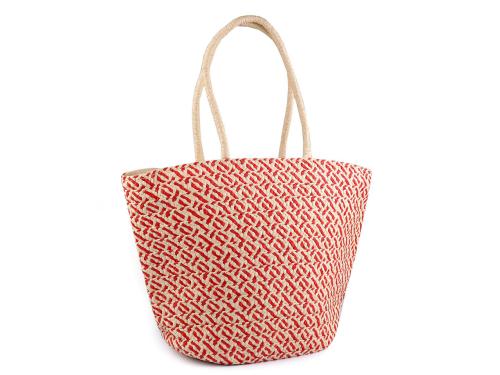 Prima-obchod Letní taška 34x45 cm, barva 2 červená